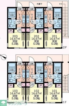 sentieroの物件間取画像